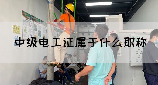 中级电工证属于什么职称(图1) 中级电工证属于什么职称(图1)