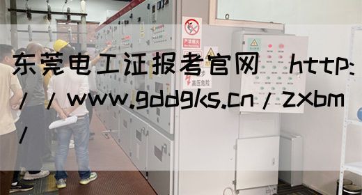 东莞电工证报考官网（http://www.gddgks.cn/zxbm/）