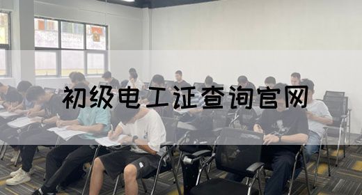 初级电工证查询官网