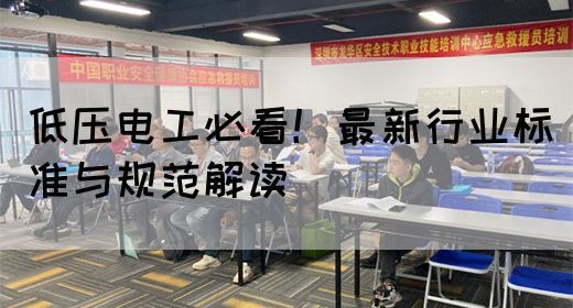 低压电工必看！最新行业标准与规范解读(图1)