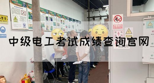 中级电工考试成绩查询官网