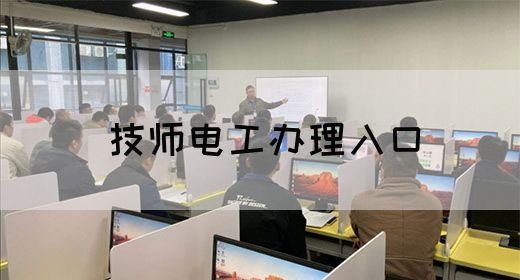 技师电工办理入口