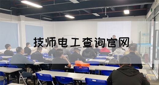 技师电工查询官网