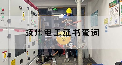技师电工证书查询