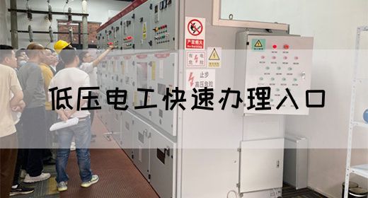 低压电工快速办理入口