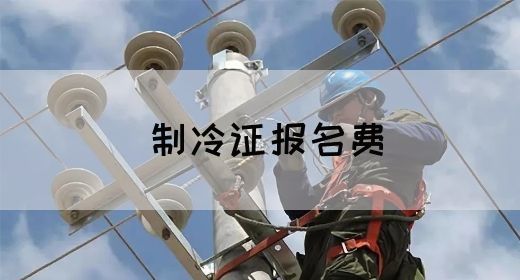 制冷证报名费