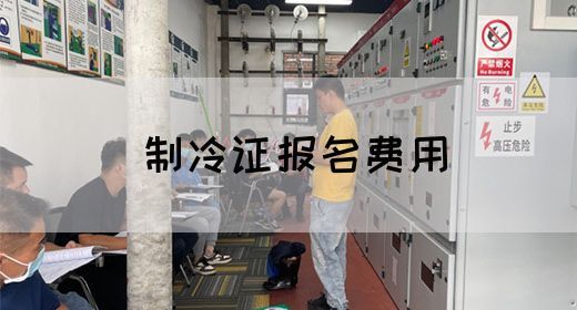 制冷证报名费用