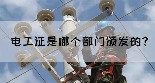 电工证是哪个部门颁发的？