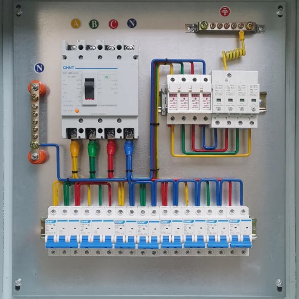 三相配电箱接线图（家用配电箱安装接线方法）(图3)