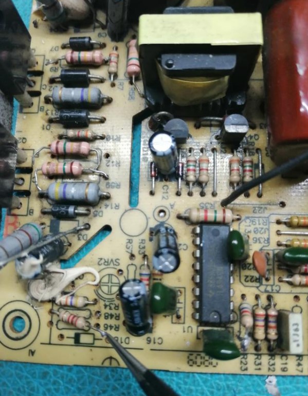 明纬开关电源改可调电源(明纬开关电源改可调电源教程)(图2) 明纬开关电源改可调电源(明纬开关电源改可调电源教程)(图2)